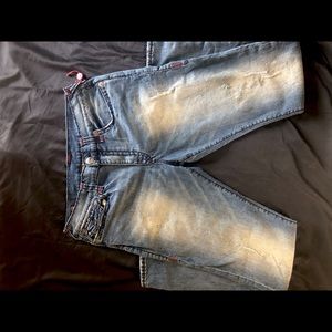 True religion jeans size 34, worn Once